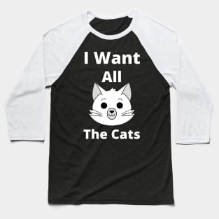 Cats Lover Gifts Baseball T-Shirt